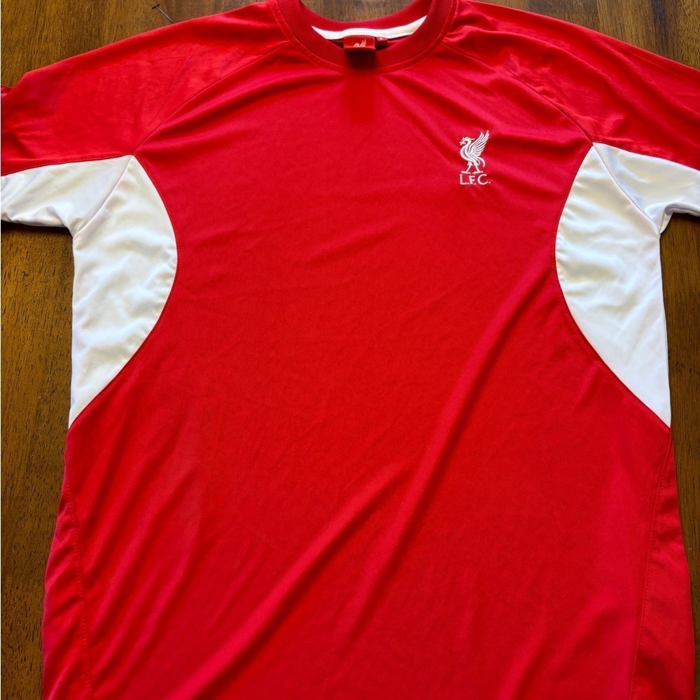LFC Bright Red Soccer football Jersey men’s medium